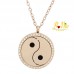 Collier diffuseur de parfum ou d’huile essentielle Yin et Yang