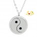 Collier diffuseur de parfum ou d’huile essentielle Yin et Yang