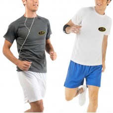 T-shirt respirant, manches courtes pour homme, unisexe