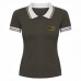 Polo, Chemise, bicolore, manches courtes pour femme