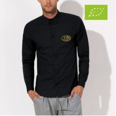 Chemise Bio de qualité, manches longues pour homme