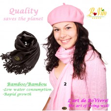 Ecological, unisex, premium quality bamboo scarf