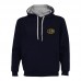 Hooded Long Sleeve Bicolor Sweater for man 